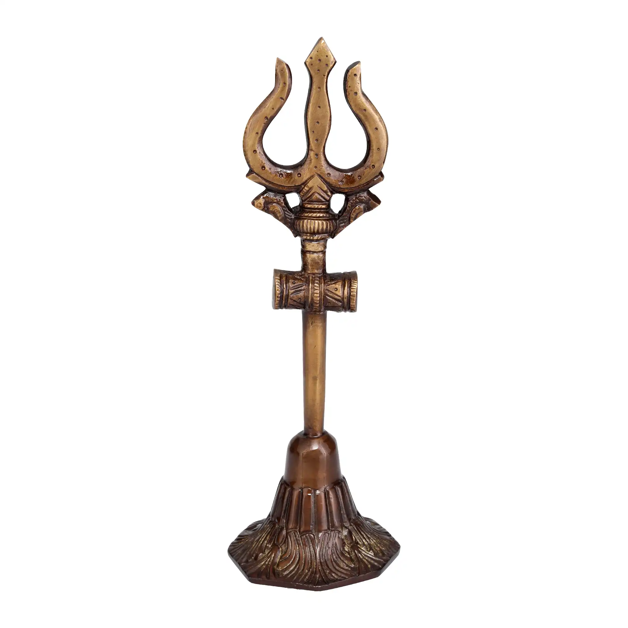 Exquisite Lord Shiva Trishul Divine Trident for Worship