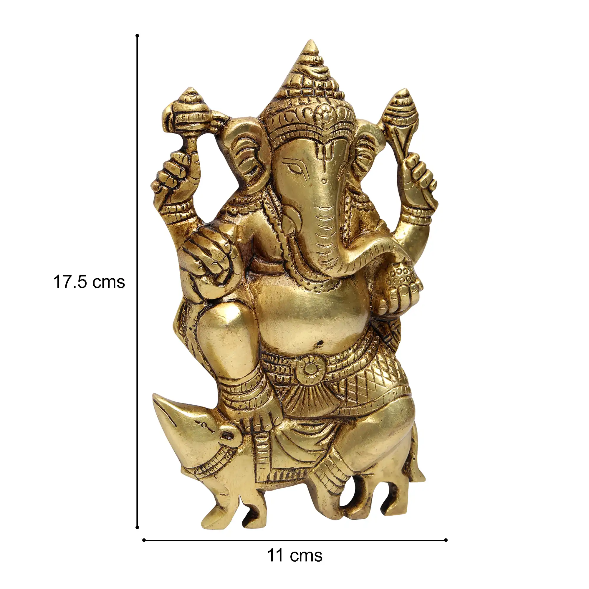 Handcrafted Ganesh Ji Wall Hanging for Spiritual Decor