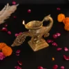 Peacock diya decoration