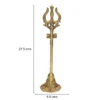 Brass Trishul