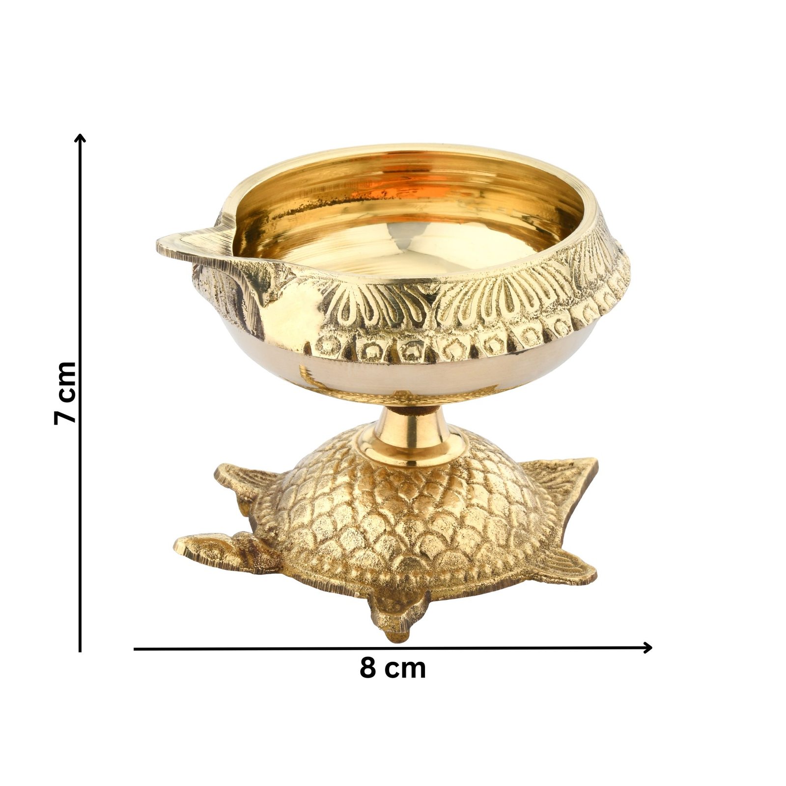 Kuber Diya Premium Quality Brass Diya for Home