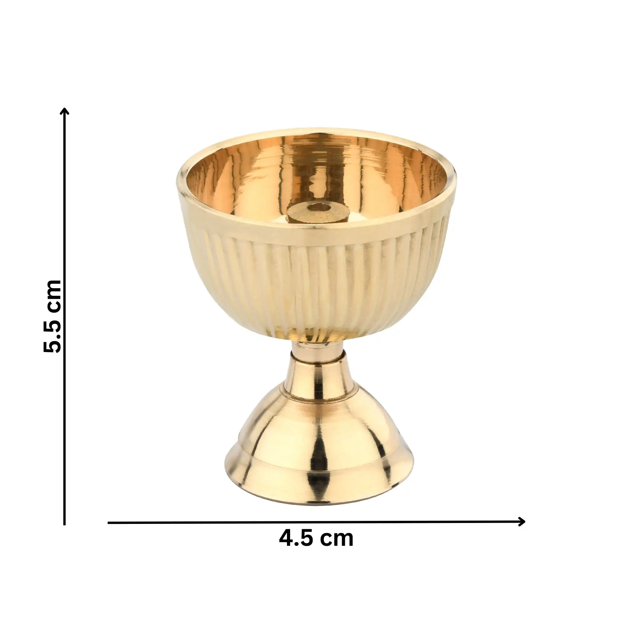 Shreeyaash Akhand Jyoti Diya Lasting Brass Oil Lamp