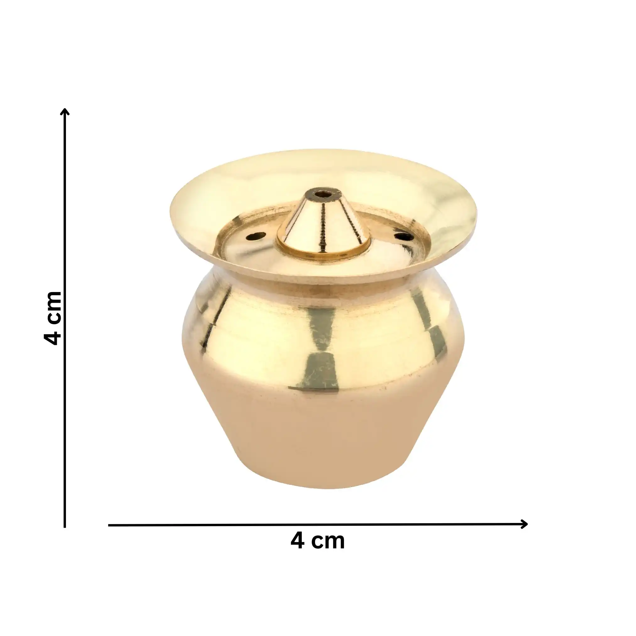 Shreeyaash Brass Agarbatti Stand Handcrafted Burner