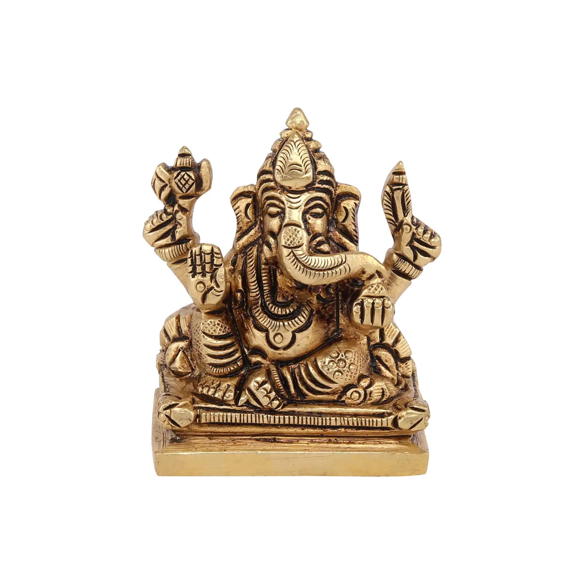 Buy Pure Brass Lord Ganesha idols and Statues.