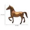 running horse statue