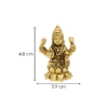 lakshmi idol brass