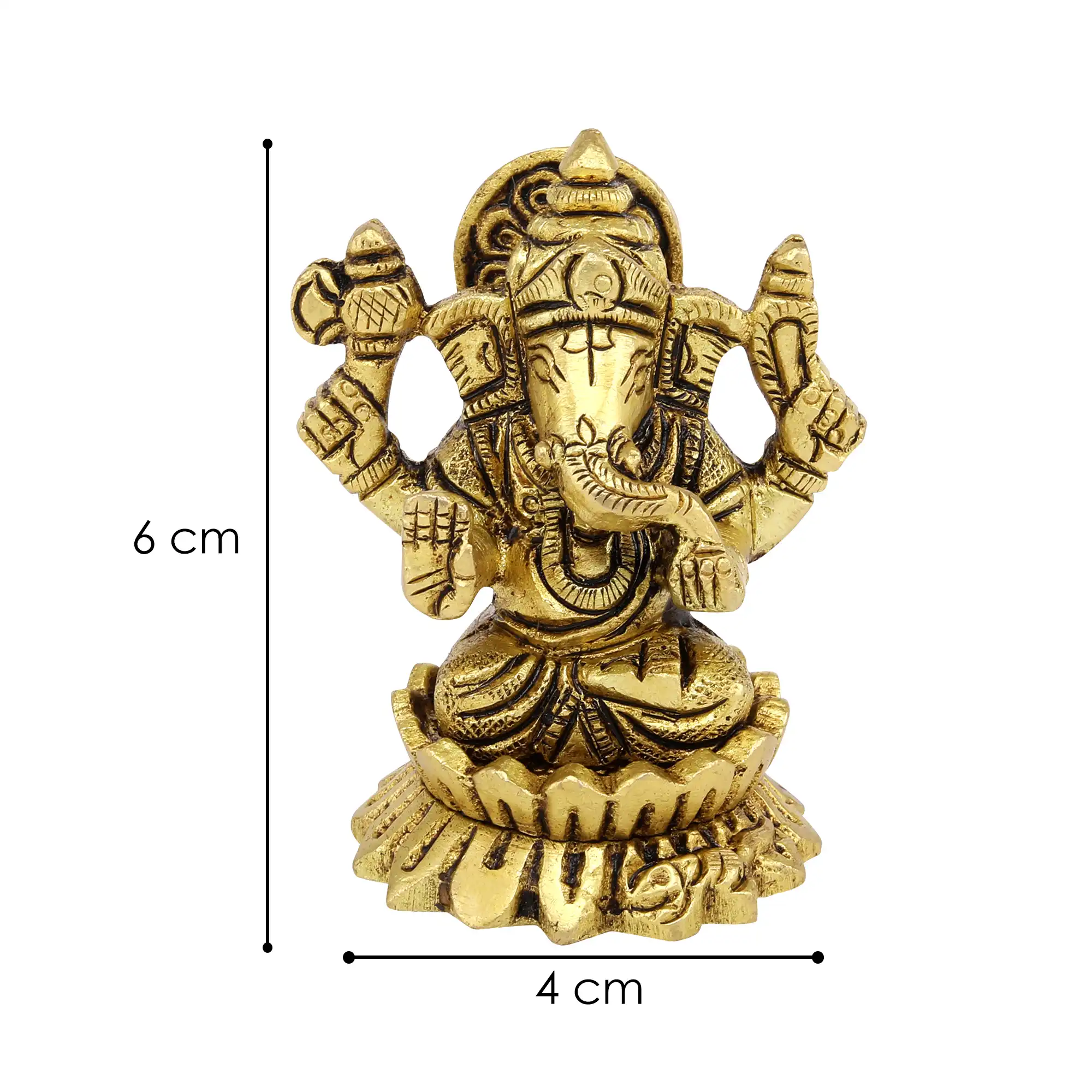 Brass ganesh ji statue ganesha idols