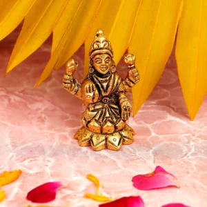 lakshmi idol brass