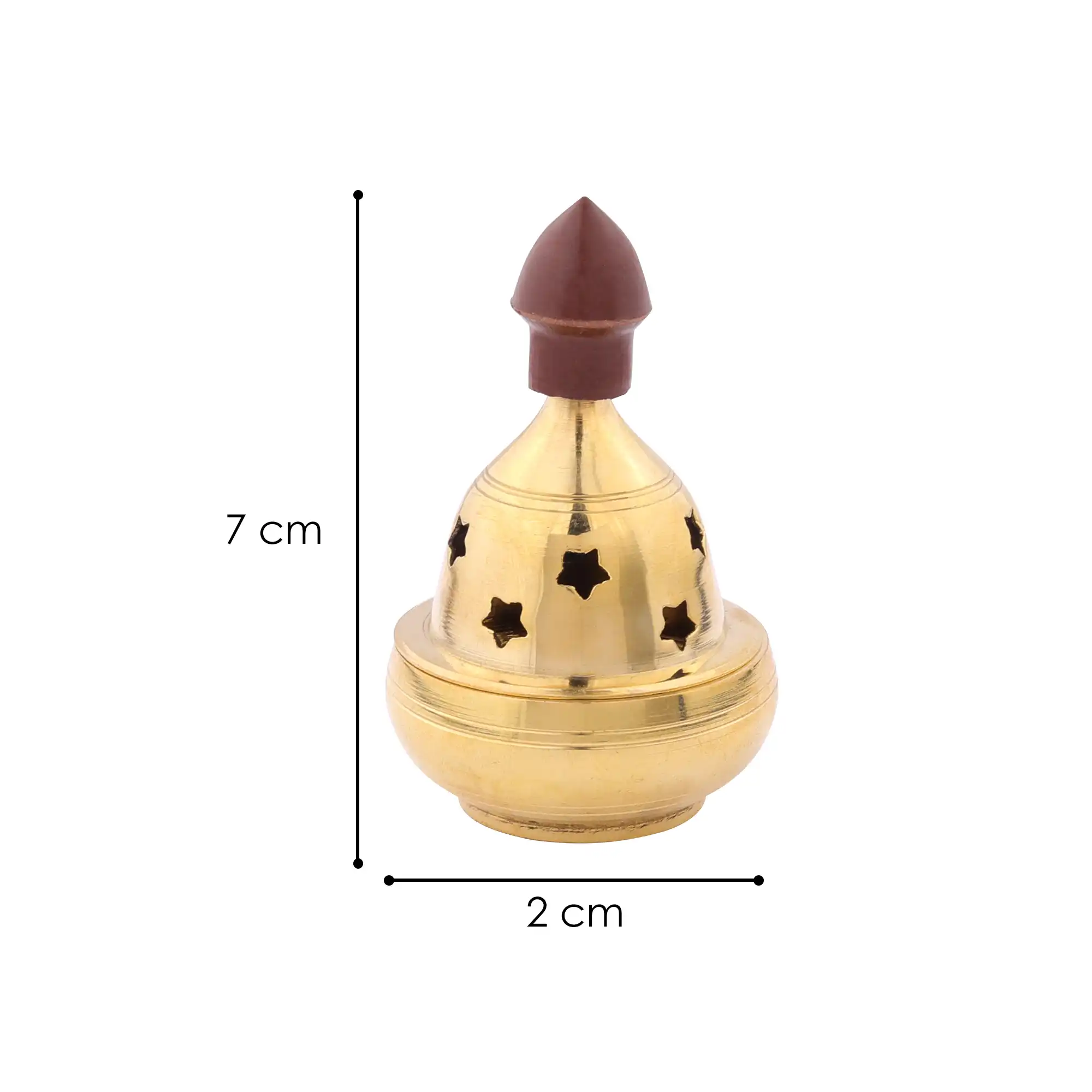 Brass Akhand Diya Perfect for Pooja & Festivities