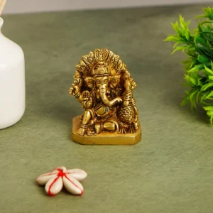 brass ganesh ji statue for home