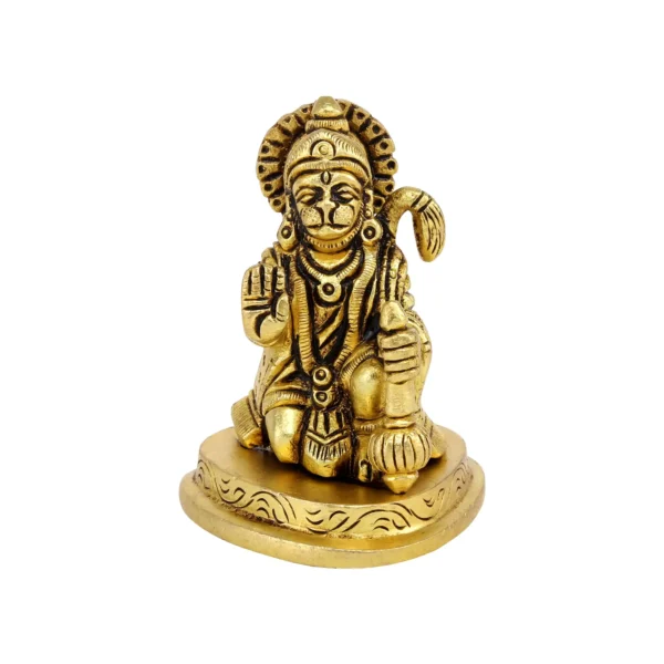 brass hanuman ji murti