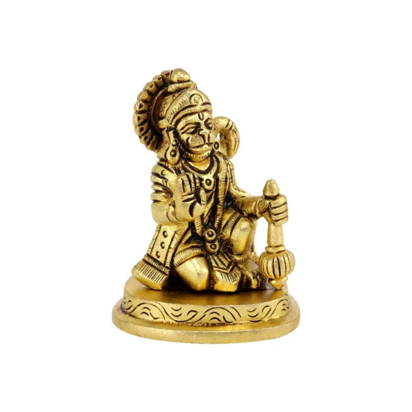 brass hanuman ji murti