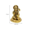 brass hanuman ji murti