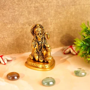 brass hanuman ji murti