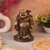 brass laughing buddha