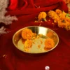 brass pooja thali