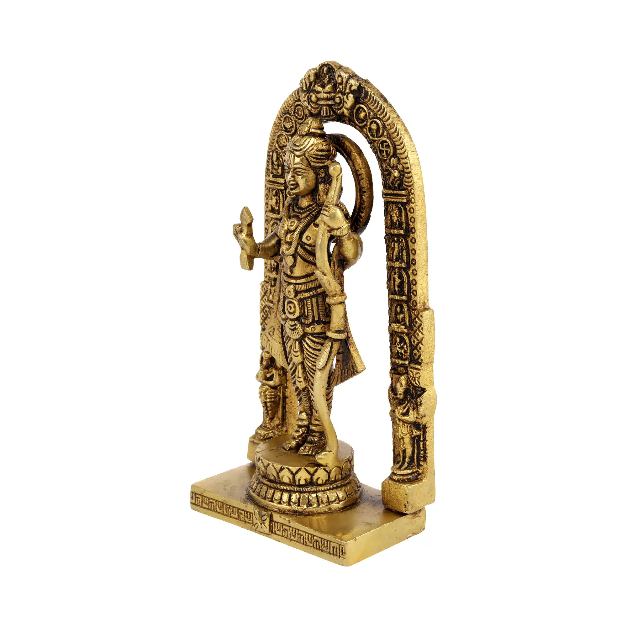 Ram Lalla Idol Beautifully Crafted for Religious Devotion